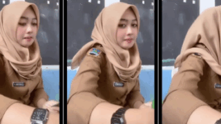 Tiktok viral 2025 Anjay 10 Video Wiwik Fyp Baju Dinas Merah Gemoy Bikin Rekaman Paha Tompelen One For All Indonesia
